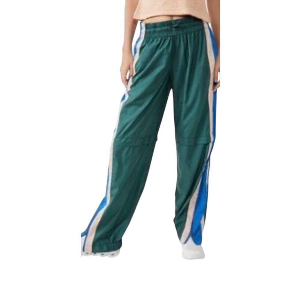 Free People Movement End Zone Pants Alpine Trail Colorblock Track Pants Athleisu
